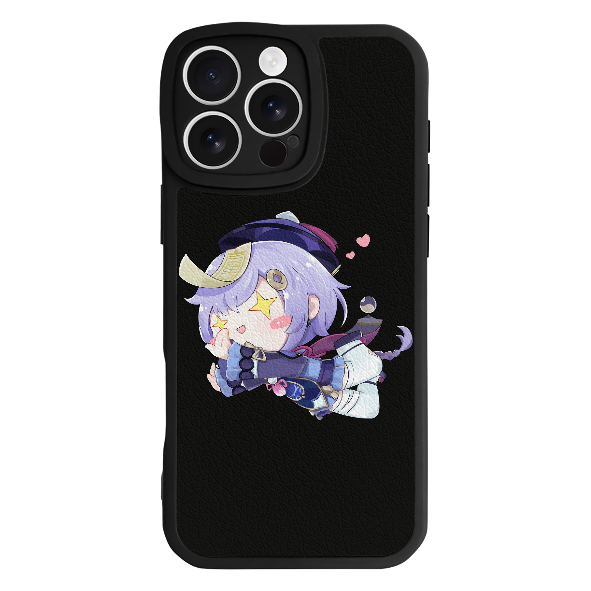 げんし神 七七 なな  genshin Nana 【iPhone 16シリーズ対応】シリコンスマホケース（レザー調） 材質：シリコン